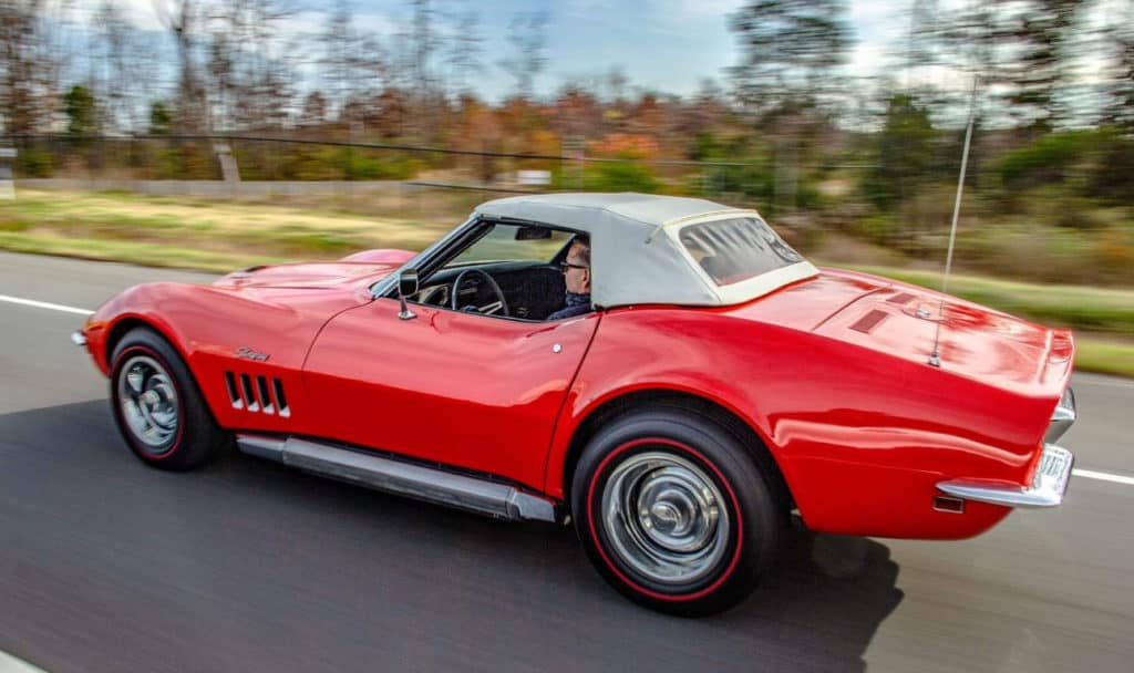 red corvette convertible by n2 details sterling va clean